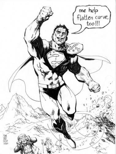 SUPERMAN #13 CVR E JIM LEE ARTIST SPOTLIGHT CARD STOCK VAR (HOUSE OF BRAINIAC)