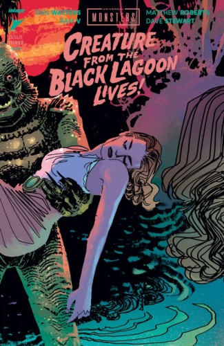 UNIVERSAL MONSTERS CREATURE FROM THE BLACK LAGOON LIVES #3 (OF 4) CVR C INC 1:10 DANI CONNECTING VAR