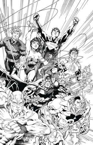 JUSTICE LEAGUE AN ADULT COLORING BOOK TP
