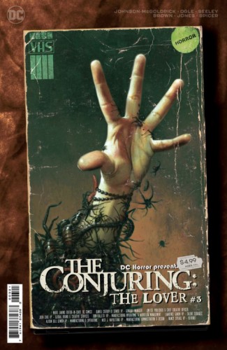 DC HORROR PRESENTS THE CONJURING THE LOVER #3 (OF 5) CVR B RYAN BROWN MOVIE POSTER CARD STOCK VAR