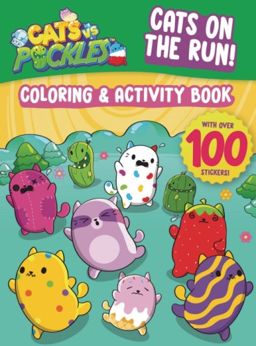 CATS ON RUN COLORING & ACTIVITY BOOK SC