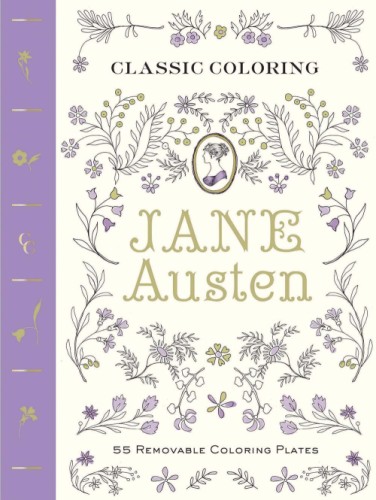 JANE AUSTEN COLORING BOOK SC