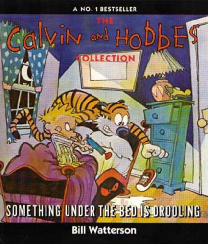 CALVIN & HOBBES SOMETHING UNDER BED IS DROOLING NEW PTG