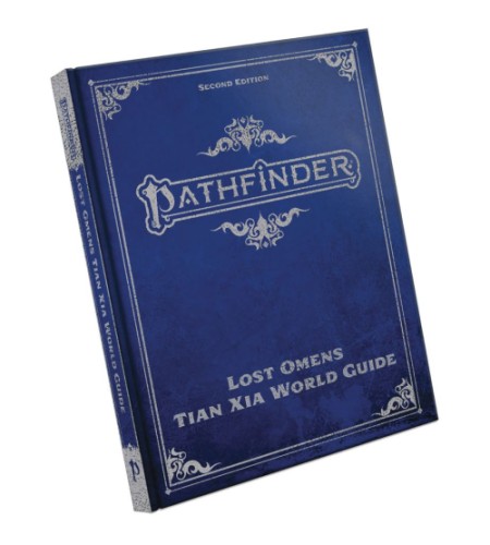 PATHFINDER LOST OMENS TIAN XIA WORLD GUIDE SP ED HC (P2)