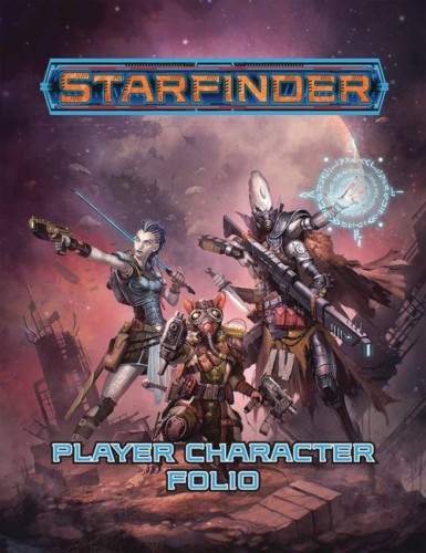 STARFINDER RPG PLAYER CHARACTER FOLIO SC