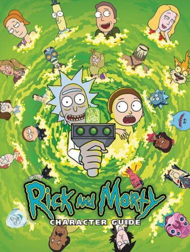 RICK & MORTY CHARACTER GUIDE HC