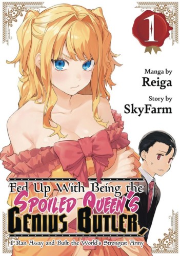FED UP WITH BEING QUEENS GENIUS BUTLER GN VOL 01