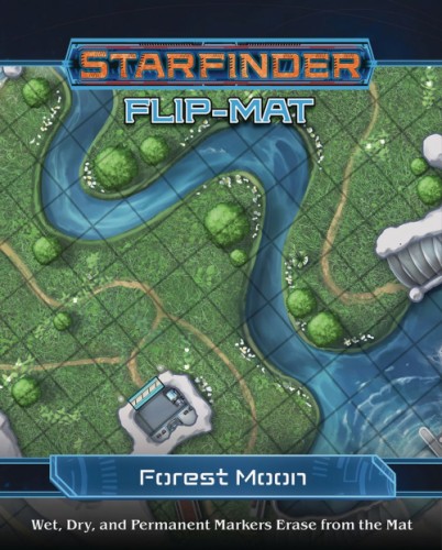 STARFINDER RPG FLIP-MAT FOREST MOON